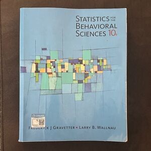 Statistics for the Behavioral Sciences 10e Textbook